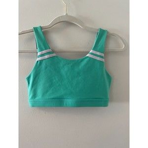 Born Primitive Sports Bra Womens S Mint Green Nylon Lycra Active Work Out Top